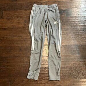 Adidas Men's Black and Grey Joggers-tracksuits